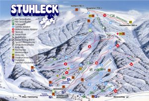 Skieareál Stuhleck - Semmering. 